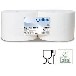 * Celtex industriālais papīrs Superlux 3 kārtas 380m 1000 loksnes balts (2/54)