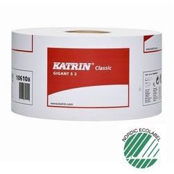 * Katrin Classic Gigant S 2 tualetes papīrs 2 kārtas 200m balts (12/480) (LV)