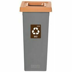 Atkritumu kaste 53L FIT BIN GREY brūna bio atkritumiem