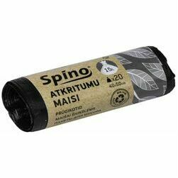 Atkritumu maisi 15L 9mc 20gab/r  40x50cm Spino (100) $