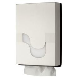 Celtex turētājs balts, papīra dvieļiem loksnēs (Z locījums) 265x125xh375mm