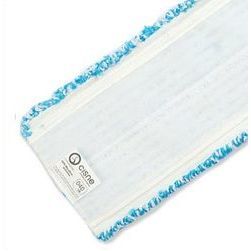 MOP lupata 60x13.5cm, velcro mikrošķiedra zila (12) $ #